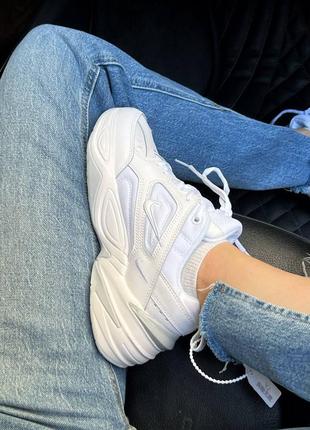 Кросівки nike m2k white2 фото