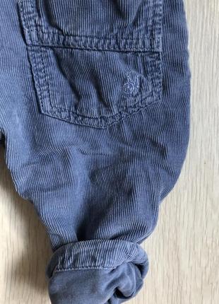 Вельветовые брюки на подкладке marc opolo p.62см6 фото