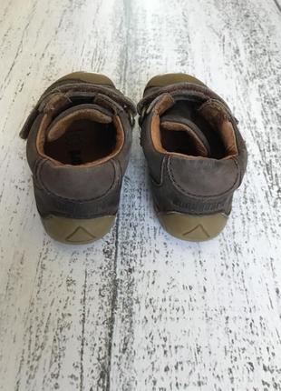 Крутые кожаные кроссовки кеды мокасины bundgaard размер 20(12,5см)3 фото