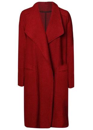 Zara стильне вовняне пальто жакет