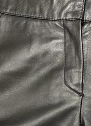 Брюки кожаные стильные,100% кожа брюки2 фото