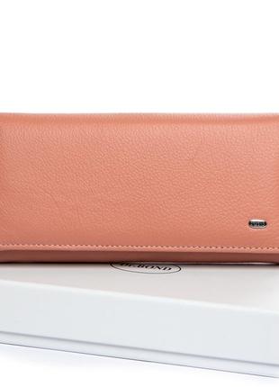 Гаманець шкіряний жіночий classic dr. bond w501 pink