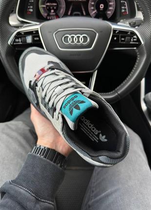 ❗мужские кроссовки adidas originals zx torsion gray