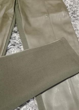 Кожаные леггинсы, брюки, 140- 1464 фото
