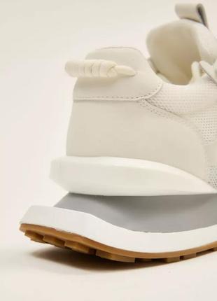 Кроссовки женские lonza с сеткой белые