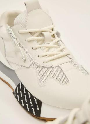 Кроссовки женские lonza с сеткой белые