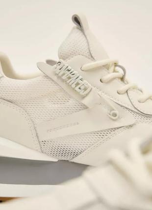 Кроссовки женские lonza с сеткой белые