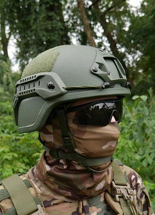 Шлем mich 2000 helmet pe nij iia хаки🔥🔥🔥