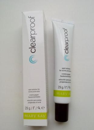 Крем против угрей clear proof mary kay, мери кей