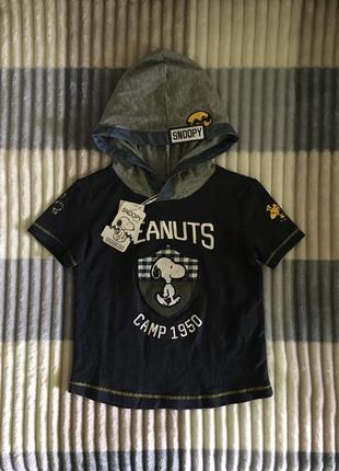 Крута футболка з капюшоном на хлопчика 2-3 роки original marines