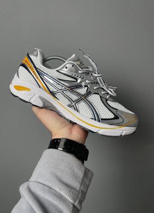 Мужские кроссовки asics 1968-2160 pure silver yellow⚡️