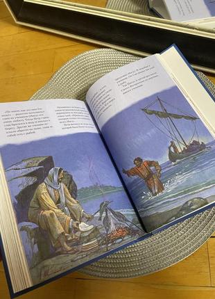 Книга дитяча біблія на російській мові з гарними ілюстраціями8 фото