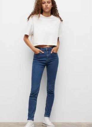 Джинси mango манго  skinny high rise на 146-158 см худенька