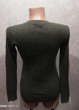 Безупречный хлопковый свитер премиум класса успешного американского бренда tommy hilfiger4 фото