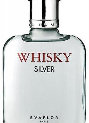 Evaflor whisky silver туалетна вода 100 ml євафлор віскі сільвер чоловічі духи парфум чоловічий3 фото