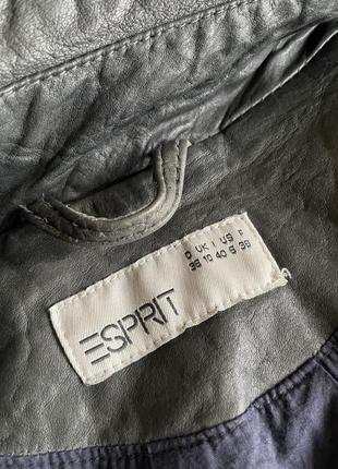 Кожаная куртка косуха esprit4 фото
