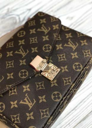 Сумка - клатч louis vuitton pochette metis женская5 фото