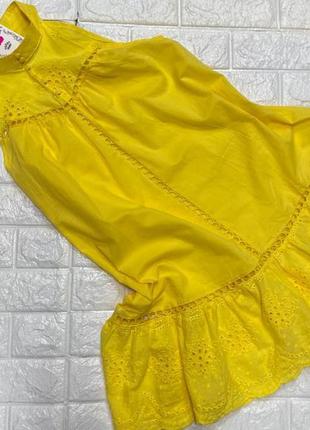 Жіноче 💛 плаття  💛 сарафан котон жовтий