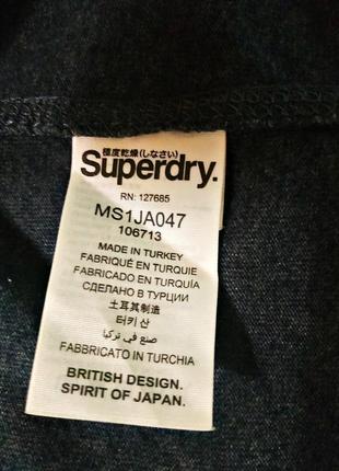 Практичная качественная футболка с ярким принтом модного британского бренда superdry6 фото