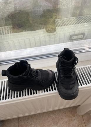 Ботинки детские черные zara ботинки