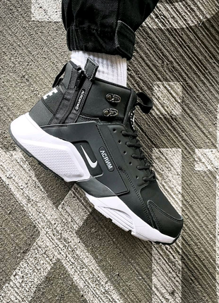 Чоловічі кросівки nike huarache acronym"black/ white"