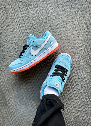 Чоловічі кросівки nike sb dunk low gulf "blue orange"