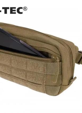 Поясна сумка mil-tec fanny pack molle coyote 135125194 фото