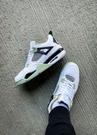 Чоловічі кросівки nike air jordan 4 retro "seafoam"