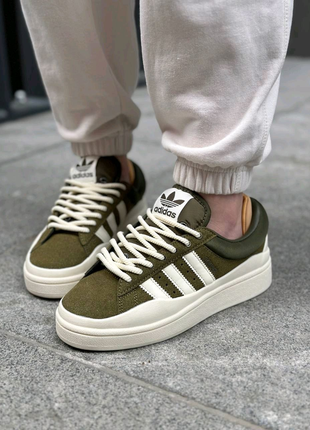 Жіночі кросівки adidas campus light wild moss