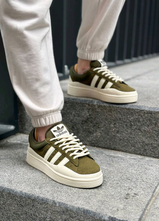 Жіночі кросівки adidas campus light wild moss6 фото