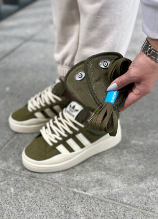 Жіночі кросівки adidas campus light wild moss10 фото