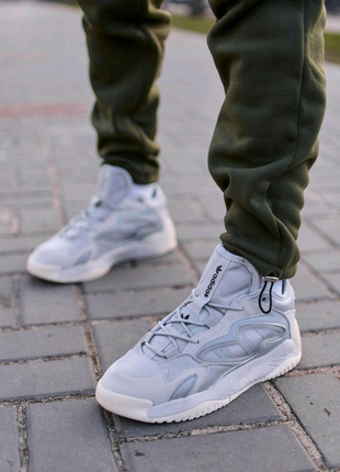 Чоловічі кросівки adidas streetball || grey beige