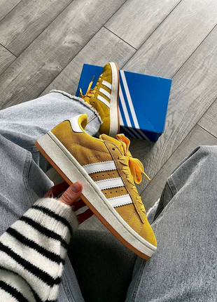 Чоловічі кросівки adidas campus 00s yellow