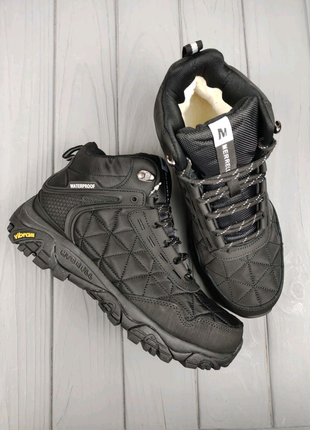 Чоловічі кросівки merrell moab 3 mid black white