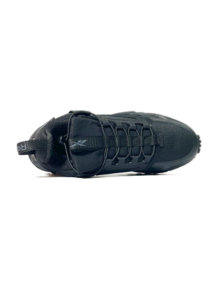 Чоловічі кросівки reebok zig kinetica edge (чорні)4 фото
