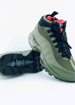 Nike air max sneakerboot 95 "khaki"6 фото