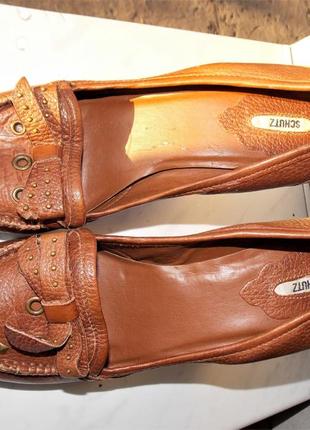 Р.40 "schutz" бразилия,туфли полностью кожаные4 фото
