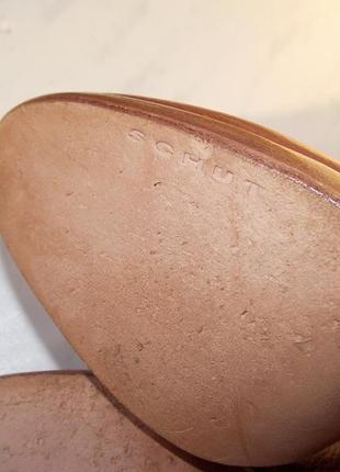 Р.40 "schutz" бразилия,туфли полностью кожаные7 фото
