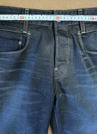 G-star raw denim джинсы новые вощеные стилизированные широкие оригинал9 фото