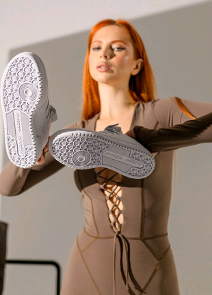Жіночі кросівки adidas originals forum 84 low new all white6 фото