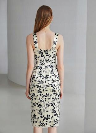 Сукня класична коктейльна міді на бретелях, 1500+ відгуків, єдиний екземпляр3 фото