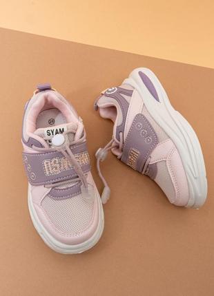 Кросівки для дівчинки рожеві фіолетові 27-32 детские кроссовки для девочки tom.m5 фото