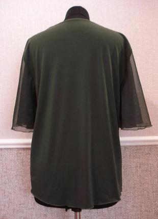 Летняя кофточка трикотажная нарядная блузка2 фото
