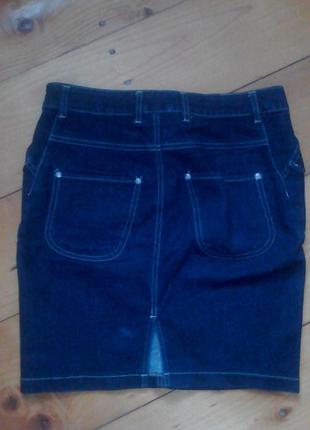 Джинсовая юбка спідниця джинсова2 фото