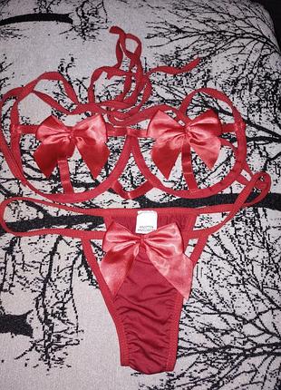 Соблазнительное белье luciole red 8