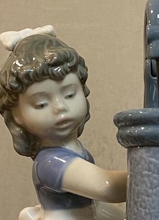 Фарфорова статуетка lladro «літо на фермі».8 фото