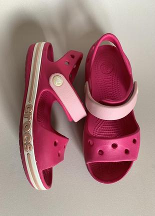 Crocs кроксы сандалии на девочку c12