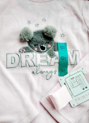 Пижама флис на девочку primark 2