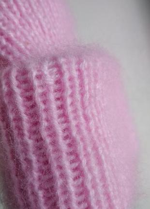 Шапка зимова об'ємна у стилі такори