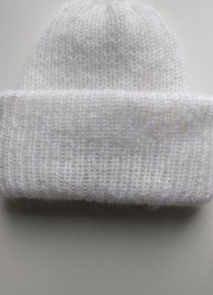 Зимовий комплект шапка і рукавиці3 фото
